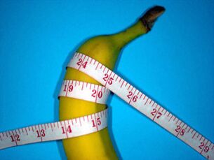A banán és a centiméter a megnagyobbodott pénisz jelképe